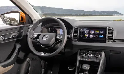 Интерьер салона Skoda Karoq Skout . Фото салона Skoda Karoq Skout. Фото #2