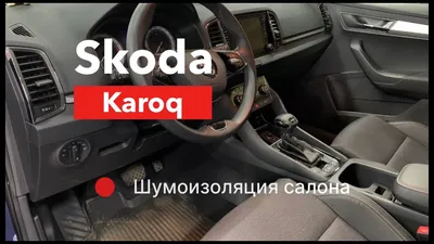 Химчистка салона Skoda Karoq в Москве | Детейлинг центр SunStek