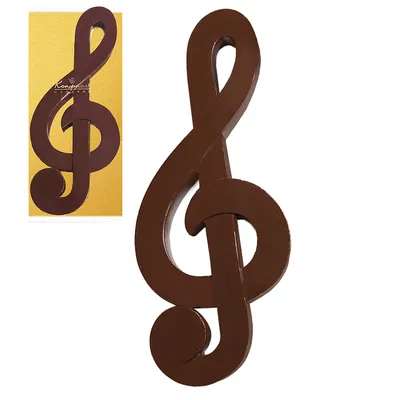 Скрипичный ключ и ноты написаны на…» — создано в Шедевруме