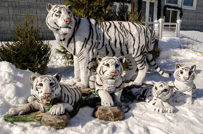 Искусство мастеров снега: фотографии снежных скульптур