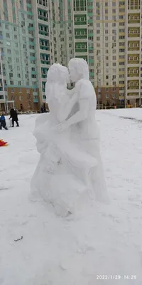 Фото снежных скульптур: хрупкость и красота зимы