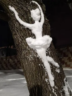 Очарование зимних скульптур: бесплатные фото в хорошем качестве