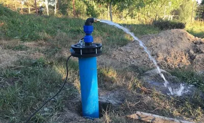 Ввод воды в дом от скважины в Птиче