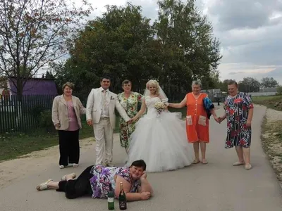 10 позорных свадебных фотографий | Прикольные и необычные подборки | Дзен