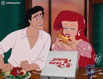 Смешные комиксы о жизни принцесс «Disney» (7) | Мультфильмы 90-х | Дзен