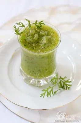 Зелёный смузи - пошаговый рецепт с фото на Готовим дома