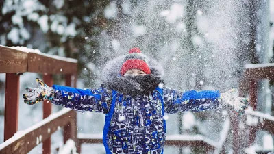 Снег для новогоднего настроения: популярные фото скачать бесплатно