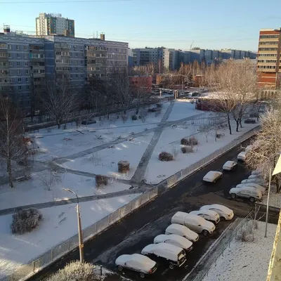 Романтические иллюстрации зимнего снегопада