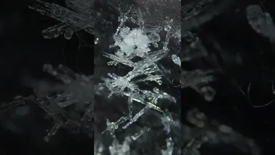 Фото снежных кристаллов - нежные и уникальные изображения