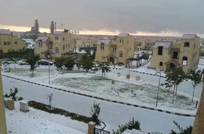 [13+] Снег в египте 2013 фото