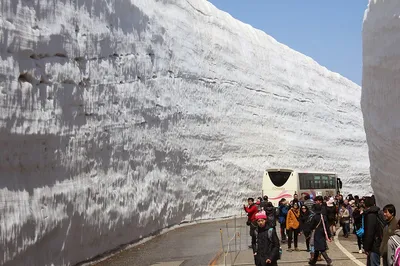 Очарование снега: фотоизображения в Японии