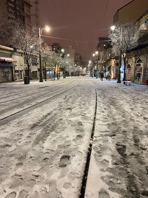 Загадочная красота снега в Израиле: Фото для вашего творчества