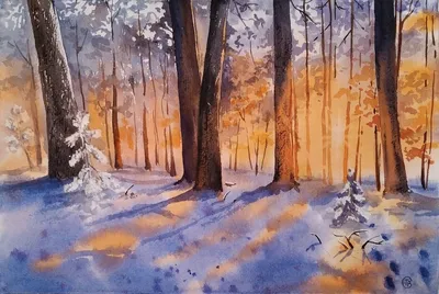 Фон изумрудного снега в лесу: впечатляющая картина