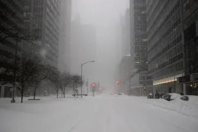 Снег в Нью-Йорке. Я в шоке! Как убирают дороги - YouTube