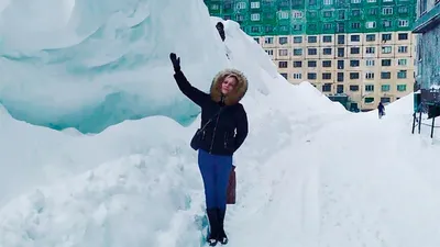 Фотографии снежных замков в Норильске: мечты, сметающиеся снегом