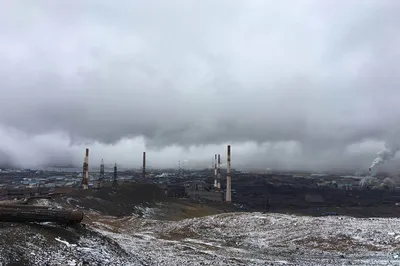 Снег в Норильске: захватывающие фото истинного северного колорита