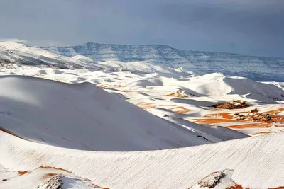 Фотографии Снега в сахаре: бесконечная красота природы