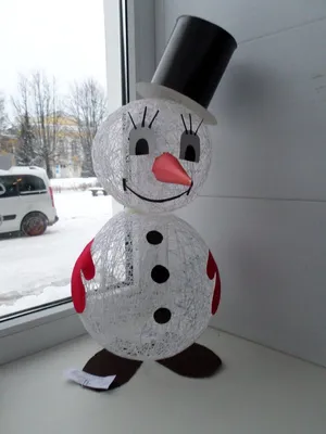 Снеговик своими руками на Новый год: пошаговые инструкции