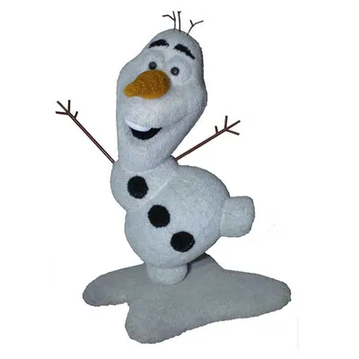 Мягкая игрушка 'Снеговик Олаф' (Olaf the Snowman), 35 см, Frozen ('Холодное  сердце'), Mattel [74861]