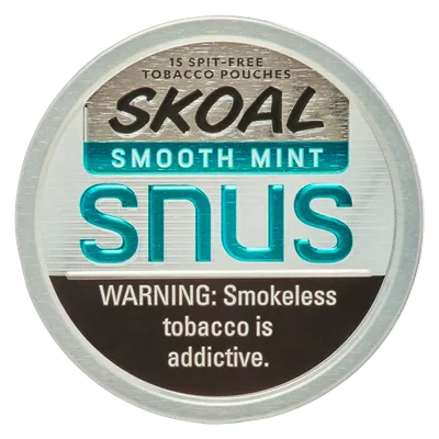 Skoal Smooth Mint Snus Nicotine Pouches 15ct – BevMo!