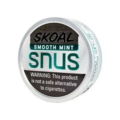Order Skoal Smooth Mint .58oz White Pouches ➝ Northerner US