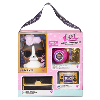 Большой питомец Лол Ди Джей щенок LOL Surprise Big Pet DJ Пёсик K.9.  (ID#1553030454), цена: 1200 ₴, купить на Prom.ua