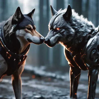 Приручение собаки: чем собаки отличаются от волков