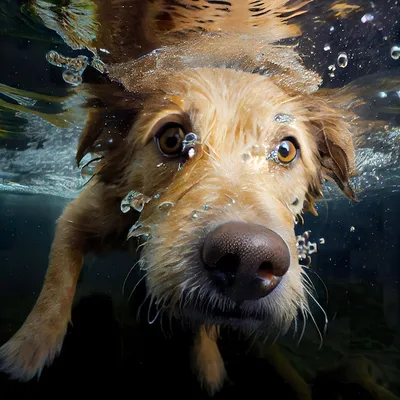 Собака Плавать Вода Мокрая - Бесплатное фото на Pixabay - Pixabay