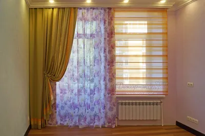 Объединяем декоративное панно на стене и шторы в интерьере детской комнаты  девочки.