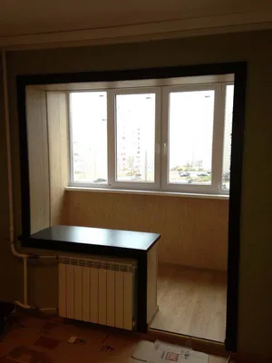 Совмещение, соединение балкона с комнатой, Харьков цена|фото