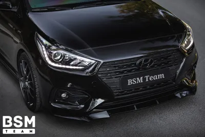 Обвес BS Hyundai Solaris 2 (2017-2020). Купить обвес bs hyundai solaris 2  (2017-2020) от Hard-Tuning.ru