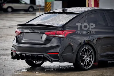 Боковые Юбки Пороги Без Брызговиков Для Hyundai Solaris 2017-2023