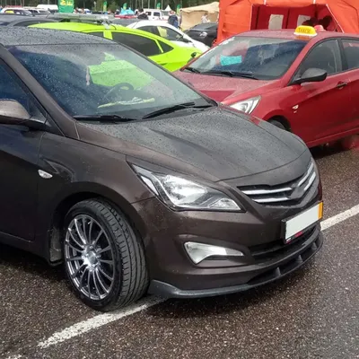 Примерка посадки) — Hyundai Solaris (2G), 1,6 л, 2017 года | тюнинг | DRIVE2