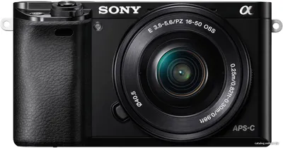 Цифровой фотоаппарат со сменной оптикой SONY Alpha 6000 Kit (16-50mm +  55-210mm) Black с двумя объективами (Double Kit )