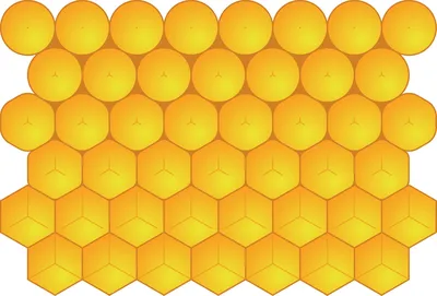 Соты с медом и пчелами, красиво …» — создано в Шедевруме