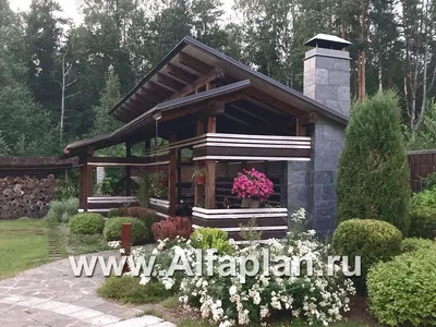 Беседка 6х9 современная 138