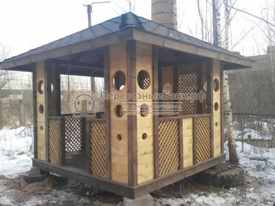 ✓ Современные беседки в стиле минимализм от производителя Thermowood  Production - купить по низким ценам в Житомире с доставкой и сборкой по  Украине.