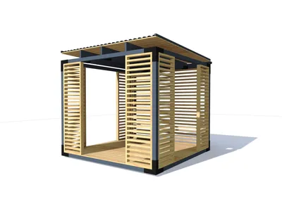 Стильные беседки для дачи. Красивые идеи. | Outdoor garden rooms, Pergola,  Pergola patio