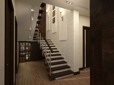 Лестница на второй этаж в частном доме купить в Москве | Заказать лестницу  по цене производителя