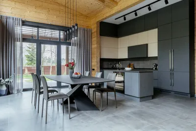 Кухонные потолки в современном стиле: фотогалерея интересных идей |  Подвесной потолок кухня Фото №1547835 скачать