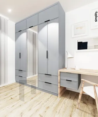 Шкаф с распашными дверями на заказ в Нижнем Новгороде - мебельная компания  \"Эксперт-Мебель\".