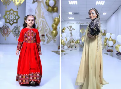 Маленькие и стильные: модные тренды детской одежды от туркменских дизайнеров