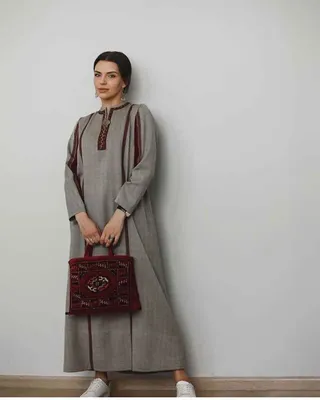 Современные туркменские платья - 79 photo