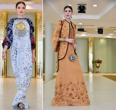 Туркменские национальные платья от Mähirli zenan вызывают большой интерес в  Китае | SalamNews
