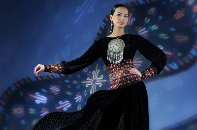 Фасоны туркменских платьев - 94 фото
