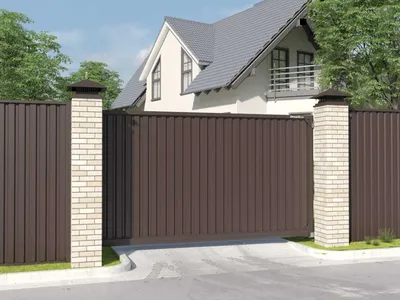 Современные красивые калитки и ворота | Entrance gates design, House gate  design, Gate design