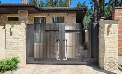 Современные ворота для частного дома | GateProf - все о воротах и роллетах  | Дзен