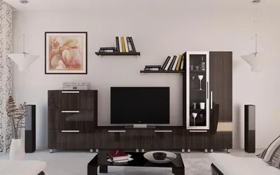 Горка в гостиную: выбираем мебель в зал, стенки и шкафы-горки