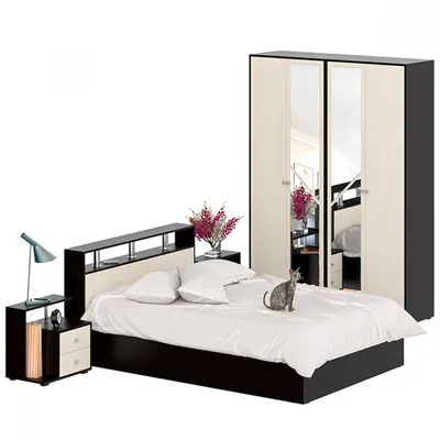 Заказать Камелия Спальня Комплект-1 [Камелия] в интернет-магазине  «Мебель-онлайн».