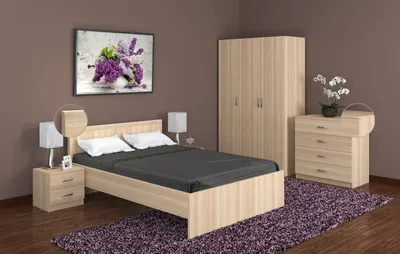 Спальный гарнитур Лилия купить в СПб по цене 36 120 ₽ в интернет магазине  Мебель из России